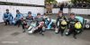 Le trio des vainqueurs side car 1 tous sur Honda LCR
