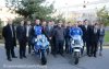 Méliand et Hebrard avec la section 1ère année BTS moto 2016 du GARAC