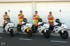 Les "Malossi Boys" lors des essais hivernaux d'Almeria