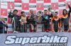 Podium général de la course du dimanche