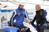 Conor Cummins et Kevin Schawantz dans le "box" de Tyco Suzuki