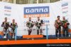 Podium de la catégorie F2 à Assen lors des « Gama days ».