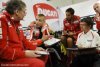 Jeremy Burgess (à gauche) ne sera pas présent au GP du Mugello
