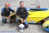 Olivier Dichamp et Vincent Peugeot, prennent la pose