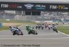 Holeshot de Vincent Philippe sur la Suzuki N°1