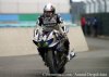 Kenny Foray ramène la Yamaha N°94 après sa chute dans la matinée