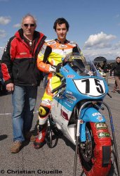 Jordan Levy rebondit en championnat d'Espagne de Vitesse en 2012