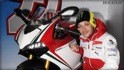 Valentin Rossi et Ducati, une histoire d' amour qui devrait porter ses fruits !