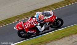 Au GP de Motegi, Johann Zarco remporte sa première victoire en 125cm3