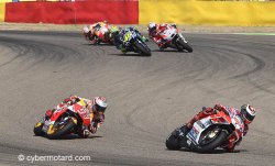 Marquez talonne Lorenzo