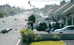 Une collission avec un autre pilote ?