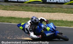 Lourde chute de David Marsac