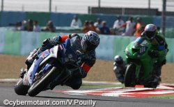 La Suzuki N°2 dans le coup