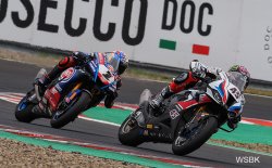 Scott Redding en invité surprise avec sa BMW