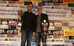 Sébastien Gimbert et Freddy Foray sur le podium du 1000 superbike