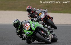 Morgan Berchet fait le spectacle en 2e manche superbike
