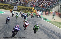 Meilleur départ de Lucas Mahias à Imola