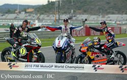 Les champions du monde 2010 réunis
