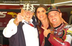 Alex Lowes aux couleurs de Marc Van den Straten en 2024 en Mondial superbike