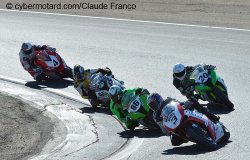 Superbe mano à mano entre Ducat et Kawasaki