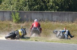 Faute de l'Aprilia 35