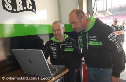 Pendant ce temps on a le sourire chez SRC Kawasaki