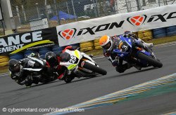 Le tiercé de tête de la 2e manche supersport