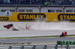 Une dernière chute pour Nicky Hayden