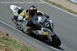 Guillaume Dietrich (Bmw- Dunlop ) : un privé sur le podium final du superbike