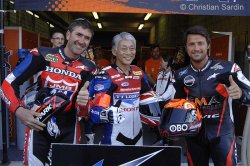 Le PDG de Honda France en baptême sur le circuit du Mans !