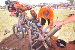 Inspection générale de la KTM de Despres