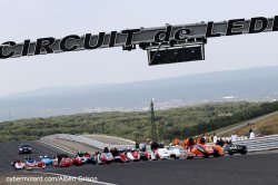Départ de la première course side-car
