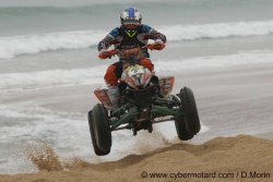 Des soucis d'échappement faussent la course d'Auke Theuninck