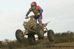 Extinction de voix pour le quad de Romain Couprie à Loon