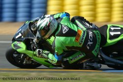 La Kawasaki SRC décroche le 3e temps des essais qualifs.
