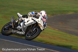 Course quasi parfaite pour la Suzuki N°50
