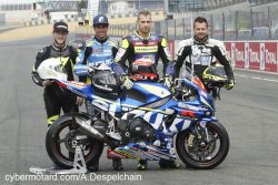 Une équipe solide pour la Suzuki N°72