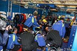 22h45 : Chute de la Suzuki N°1, la Kawasaki N°11 reprend la 3e place !
