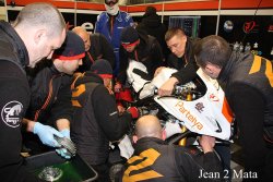 Dimanche 5h05 : Encore un échappement pour la Suzuki N°2