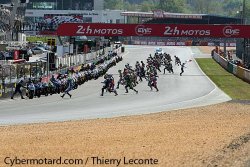 Départ de la 42e édition des 24h Motos