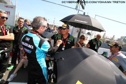 Beaucoup de respect entre les 2 patrons de l' endurance.