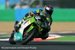 Belle prestation de la Kawasaki Bolliger malgré les difficultés rencontrées.