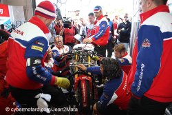 Encore des déboires pour la Honda N°111