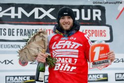 Benoît Paturel, leader de l'Elite MX1 par défaut