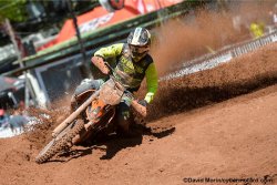 Stephen Rubini au-dessus de la mêlée à Bitche en MX2