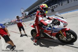 La Honda franco-anglaise N°111 meilleur temps des teams permanents à Suzuka