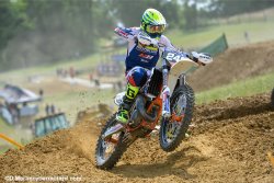 Première victoire en championnat de France Juniors pour Mathéo Miot à Bourguignons