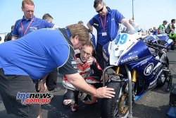 Jeremy Mc Wiliams se recycle en Road racing