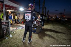 Les ennuis techniques nocturnes ont contrarié la bonne marche de l'équipage n°77 Yamaha ZIP Racing