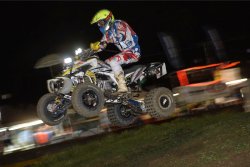 Rapide de jour, les délicatesses nocturnes de Florent Ramel plombent d'emblée la prestation du team LG Quad n°7
